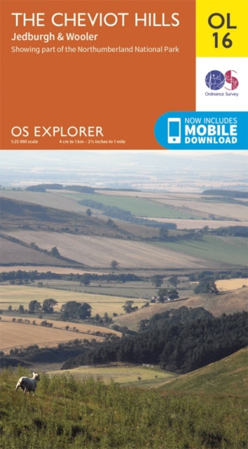 The Cheviot Hills, Jedburgh & Wooler : OL 16-9780319242551