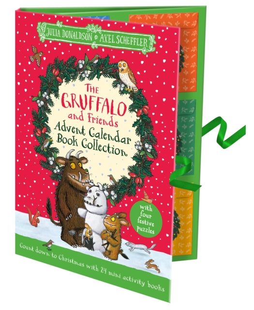 The Gruffalo and Friends Advent Calendar Book Collection : Count down to Christmas with 24 mini activity books!-9781035064519