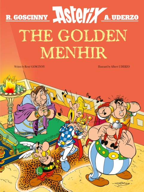 The Golden Menhir : An Illustrated Asterix Album-9781408734933
