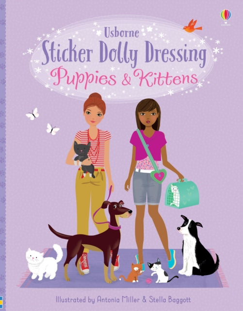 Sticker Dolly Dressing Puppies & Kittens-9781474971614