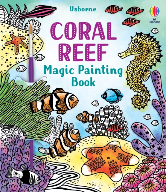 Coral Reef Magic Painting Book-9781474994743