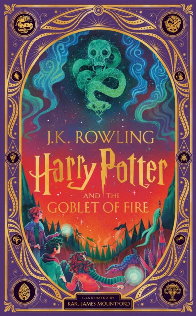 Harry Potter and the Goblet of Fire : A sumptuously illustrated gift book with magical interactive surprises-9781526691262