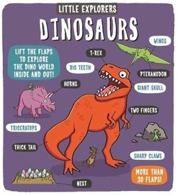 Little Explorers: Dinosaurs-9781783708154