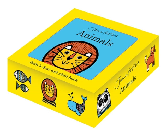 Jane Foster's Animals cloth book-9781783708772