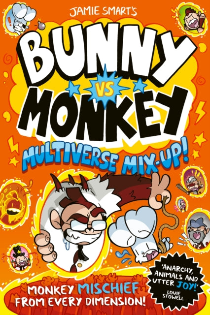 Bunny vs Monkey: Multiverse Mix-up! (a Phoenix Comic Book, from the multi-million-selling creative genius Jamie Smart)-9781788452922