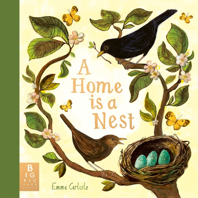 A Home is a Nest : A beautiful gift to welcome a new baby into the world-9781800786103