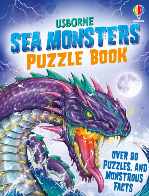 Sea Monsters Puzzle Book-9781835408544