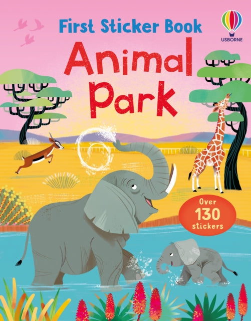 First Sticker Book Animal Park-9781836041580
