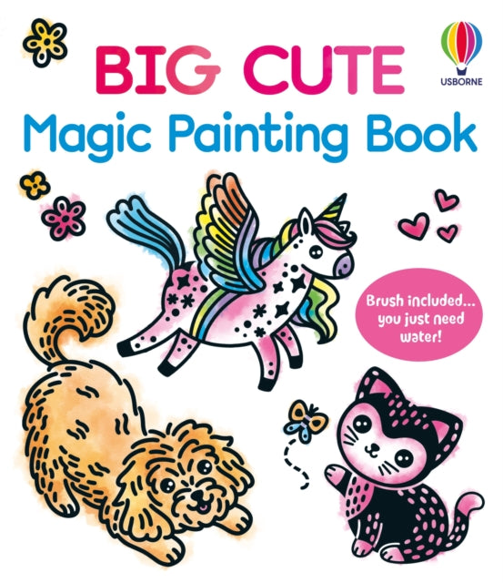 Big Cute Magic Painting Book-9781836044987