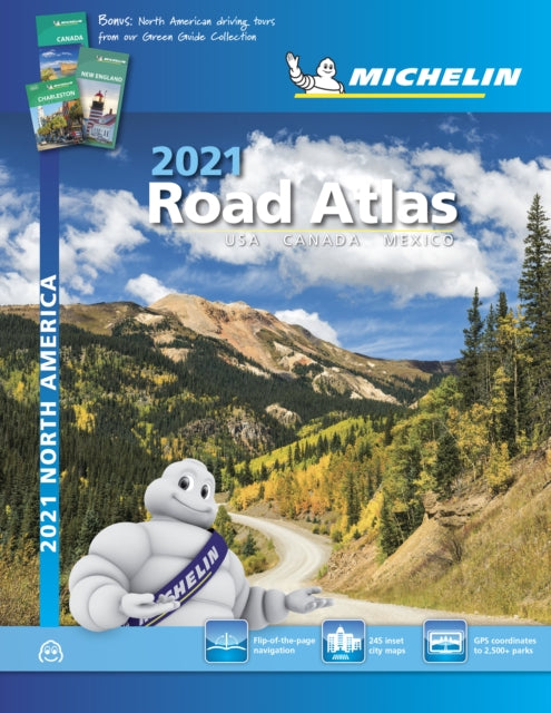 Road Atlas 2021 - USA, Canada, Mexico (A4-Spiral) : Tourist & Motoring Atlas A4 spiral-9782067244566